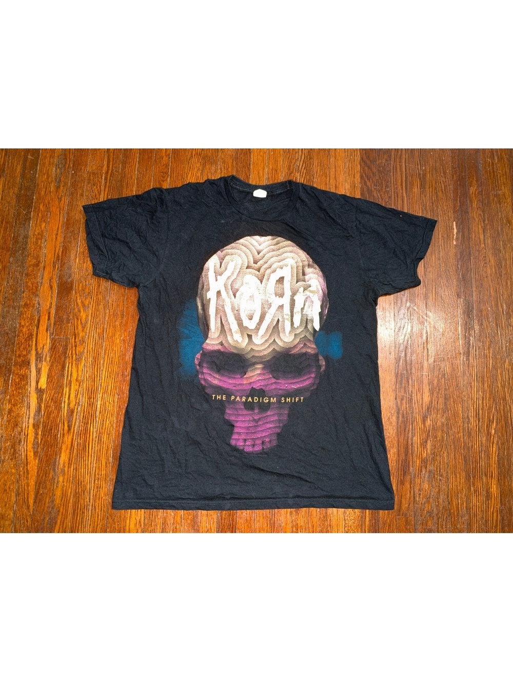Vintage XL Korn- The Paradigm Shift Metal Rock Graphic Band Shirt